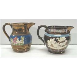 COPPER LUSTER CREAMERS