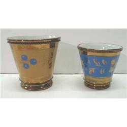 COPPER LUSTER CUPS