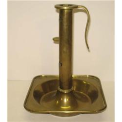 ANTIQUE BRASS CHAMBERSTICK