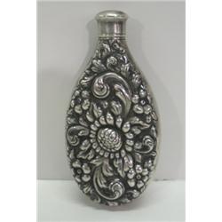 SILVER POCKET FLASK