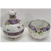Image 1 : NORITAKE BOWL & PERFUME BOTTLE