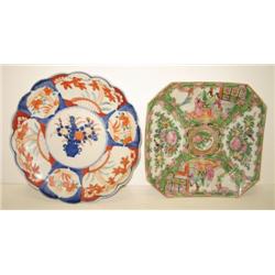 CHINESE EXPORT PORCELAIN PLATES