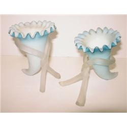 ART GLASS HORN-O-PLENTIES