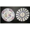 Image 1 : LOT OF TWO PORCELAIN PLATES