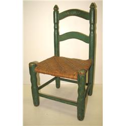 CHILD’S LADDER BACK CHAIR