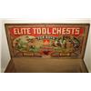 Image 3 : ANTIQUE TOY TOOL CHEST