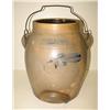 Image 1 : BLUE DECORATED BATTER CROCK