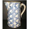 Image 1 : BLUE SPONGEWARE PITCHER