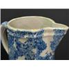 Image 3 : BLUE SPONGEWARE PITCHER