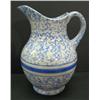 Image 1 : BLUE SPONGEWARE PITCHER