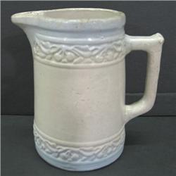 BLUE SALT-GLAZED PITCHER