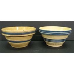 YELLOWARE MIXING BOWLS