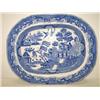 Image 1 : BLUE WILLOW PLATTER