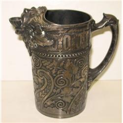 TUFTS SILVERPLATE PITCHER