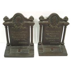 BRADLEY & HUBBARD BOOKENDS
