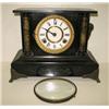 Image 1 : EBONIZED MANTEL CLOCK
