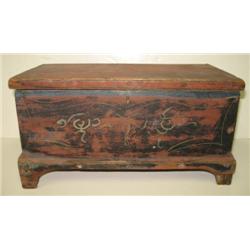 MINIATURE BLANKET CHEST