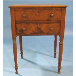 SHERATON WALNUT WORK TABLE