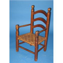 CHILD’S LADDER BACK CHAIR