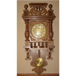 VICTORIAN WALL CLOCK
