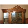 Image 2 : ORNATE OAK CHINA CLOSET