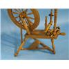 Image 3 : PRIMITIVE OAK SPINNING WHEEL