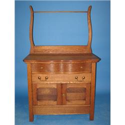 OAK WASHSTAND