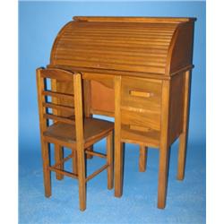 CHILD’S ROLL-TOP DESK