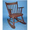 Image 1 : PRIMITIVE ROCKING CHAIR