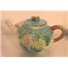 Image 2 : MAJOLICA TEAPOT & SUGAR DISH