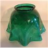 Image 3 : GREEN GLASS LAMP SHADE