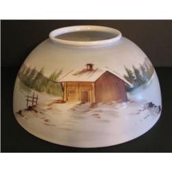 HAND PAINTED LAMP SHADE
