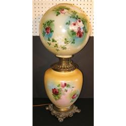 VICTORIAN GONE WITH THE WIND LAMP