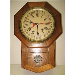 OAK WALL CLOCK