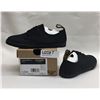 Image 1 : SIZE 4 BLACK T CANVAS SHOES