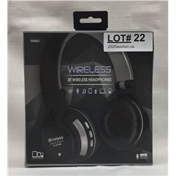 BLUETOOTH WIRELESS HEADPHONES