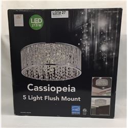 CASSIOPEIA 5 LIGHT FLUSH MOUNT