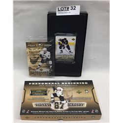 SDINEY CROSBY PHENOMENAL BEGGINING CARD