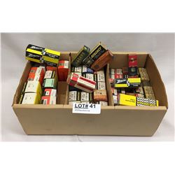 BOX LOT OF RADIO TUBES