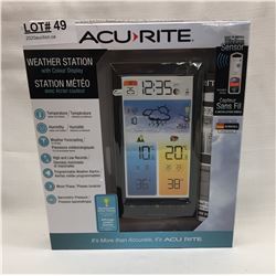 ACURITE WEATHER STATION WITH COLOUR DISPLAY