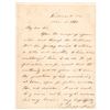 Image 1 : 1861 Provisional Confederate President JEFFERSON DAVIS Autograph Letter Signed