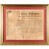 Image 1 : 1789 GEORGE WASHINGTON Signed His First Year as President Military Appointment !
