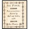 Image 2 : Colonial Currency, Penn. April 25, 1776 Six Pence PCGS Choice About New-58 PPQ