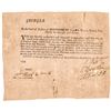 Image 1 : 1794 Printed Official Land Survey Order Signed Montgomery Cty, Georgia