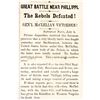 Image 2 : July 6, 1861 Broadside, President Abraham Lincoln's Message To Congress