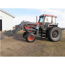 1986 CASE IH 2096 2WD CAHR TRACTOR