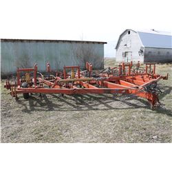 LEON 27' Tool Bar with tine harrows