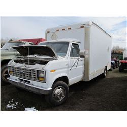 1988 FORD ECONOLINE 350 CUBE VAN