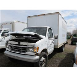 1993 FORD ECONOLINE 350 CUBE VAN