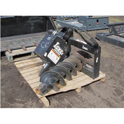 LOWE SKID STEER MOUNTED POST HOLE AUGER